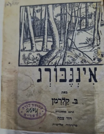 עטיפת הספר אינגבורג