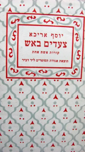 עטיפת הספר צעדים באש