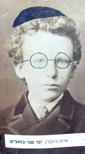 עטיפת הספר ימי שני הכחולים