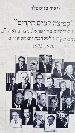 עטיפת הספר קפיצה למים הקרים-כרך ראשון