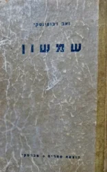 עטיפת הספר שמשון