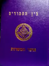 עטיפת הספר בין העמודים אוצר המשרות כרך ד