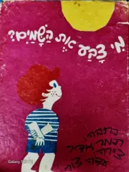 עטיפת הספר מי צבע את השמים