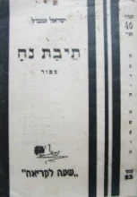 עטיפת הספר תיבת נח