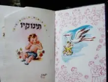עטיפת הספר תינוקיו יומן התינוק