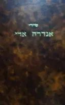 עטיפת הספר שירי אנדרה אדי