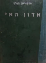 עטיפת הספר אדון האי