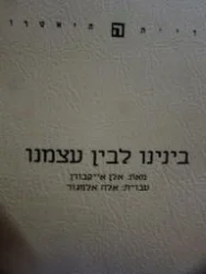 עטיפת הספר בינינו לבין עצמנו