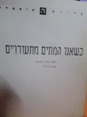 עטיפת הספר כשאנו המתים מתעוררים