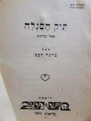 עטיפת הספר תיק הסגלה