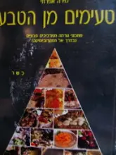 עטיפת הספר טעימים מן הטבע