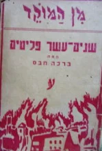 עטיפת הספר שנים עשר פליטים