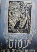 עטיפת הספר ספר עמוס