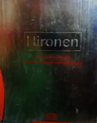 עטיפת הספר Hironen לאדולף לוס באהבה ובסיאוב