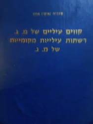 עטיפת הספר קווים עיליים של מתח גבוה רשתות עילייות מקומיייות של מתח נמוך