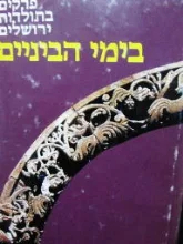 עטיפת הספר פרקים בתולדות ירושלים בימי הביניים
