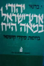 עטיפת הספר יהודי ארץ ישראל במאה היח בחסות פקידי קושטא