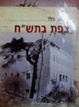 עטיפת הספר צפת בתשח יומן המערכה