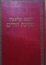 עטיפת הספר שקיעת החיים