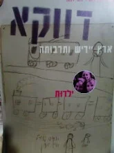עטיפת הספר דווקא 2 ילדות