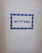 עטיפת הספר גחליליות