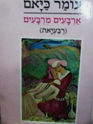 עטיפת הספר ארבעים מרבעים רבעיאת