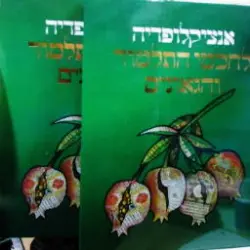 עטיפת הספר אנציקלופדיה לחכמי התלמוד והגאונים 2 כרכים