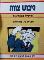 עטיפת הספר גיבוש צוות