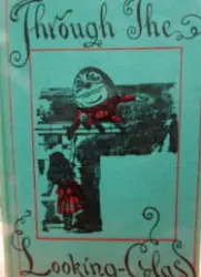 עטיפת הספר through the looking glass and what alice found there