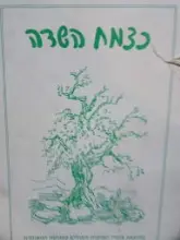 עטיפת הספר כצמח השדה