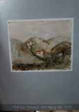 עטיפת הספר ציור ארצישראלי מאוסף גורארי