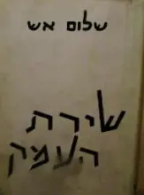 עטיפת הספר שירת העמק