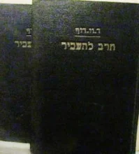עטיפת הספר חרב להשכיר-2 כרכים
