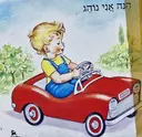 עטיפת הספר הנה אני נוהג
