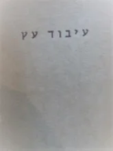 עטיפת הספר עיבוד עץ