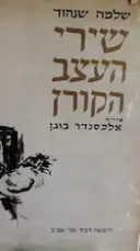 עטיפת הספר שירי העצב הקורן
