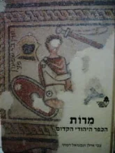 עטיפת הספר מרות הכפר היהודי הקדום