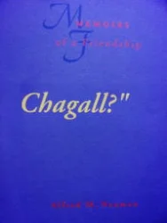 עטיפת הספר memoirs of frendship chagall