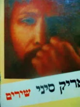 עטיפת הספר אריק סיני שירים