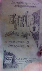 עטיפת הספר תנועת הנוער הלומד בארץ ישראל המחנות העולים חוברת ז