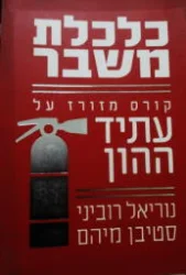 עטיפת הספר כלכלת משבר קורס מזורז על עתיד ההון