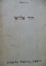 עטיפת הספר דוד אלראי