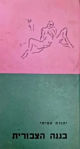 עטיפת הספר בגנה הצבורית