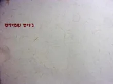 עטיפת הספר נייר עד כלות יצירתה של גויס שמידט
