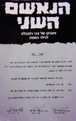 עטיפת הספר הנאשם השני