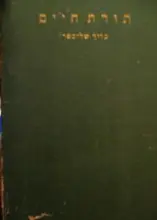עטיפת הספר תורת חיים 