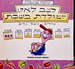 עטיפת הספר לצב לאט יומולדת בשבת