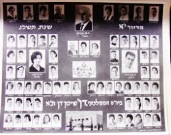 עטיפת הספר תמונת מחזור בית הספר הממלכתי דן שיכון דן תל אביב מחזור יא שנת תשכג
