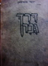 עטיפת הספר דרך גבר