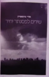 עטיפת הספר שירים לפסנתר יחיד